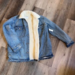 Sherpa Lined Jean Jacket